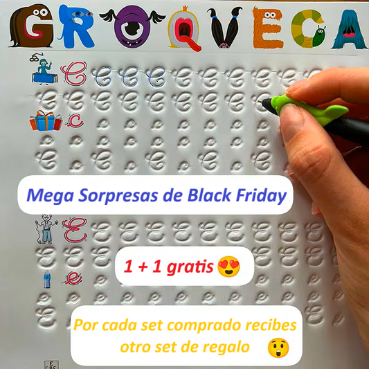 CUADERNOS REUTILIZABLES CON SURCOS Y TINTA MÁGICA EN IDIOMA RUMANO