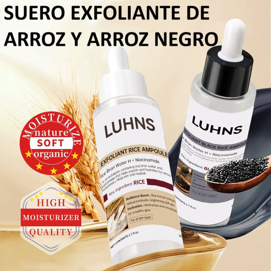 Sérum de Arroz Negro – Exfoliante e Iluminador para el Rostro LD120
