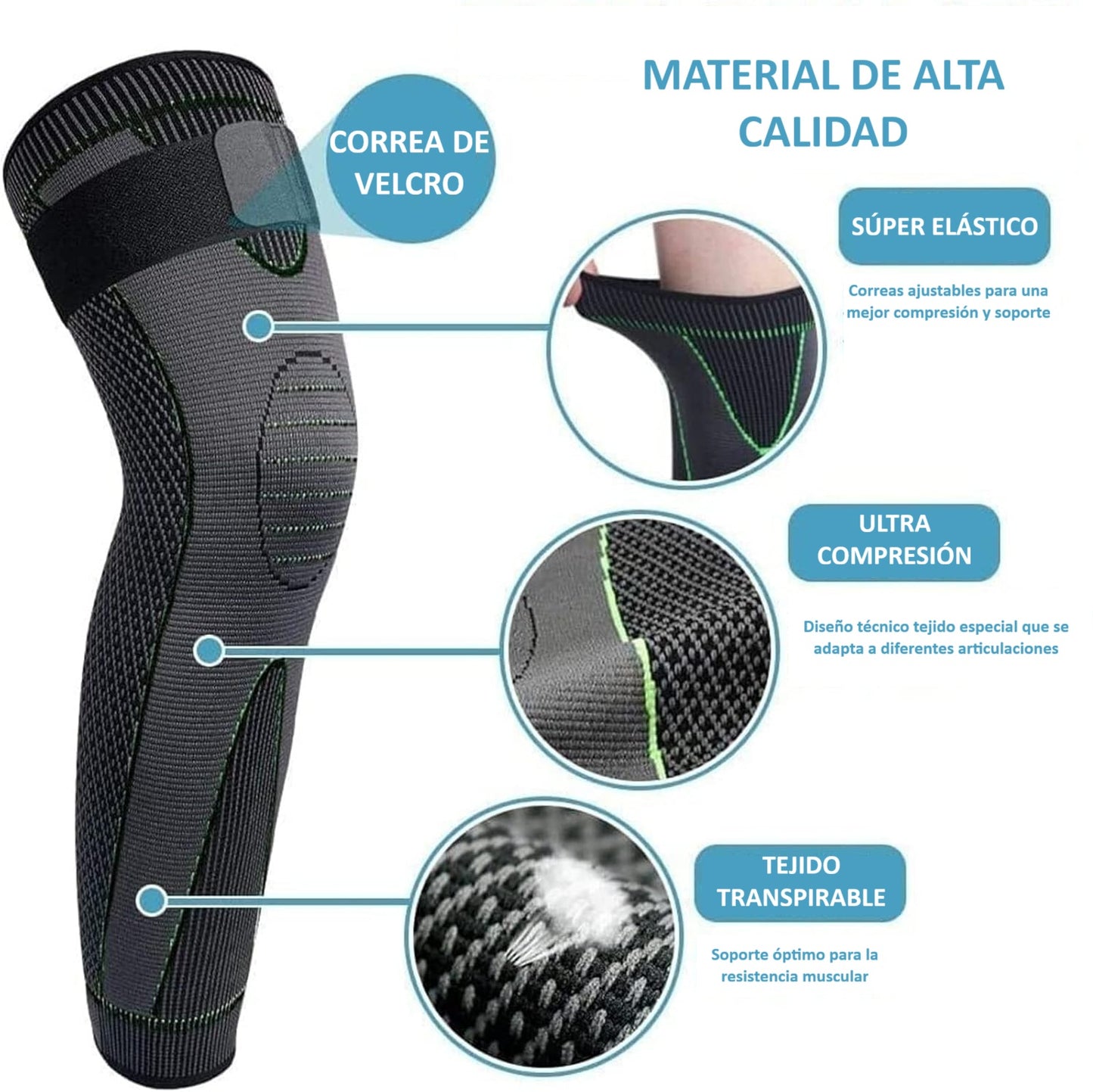 Rodillera autocalentable de artemisa – mantiene el calor y protege las articulaciones SK110