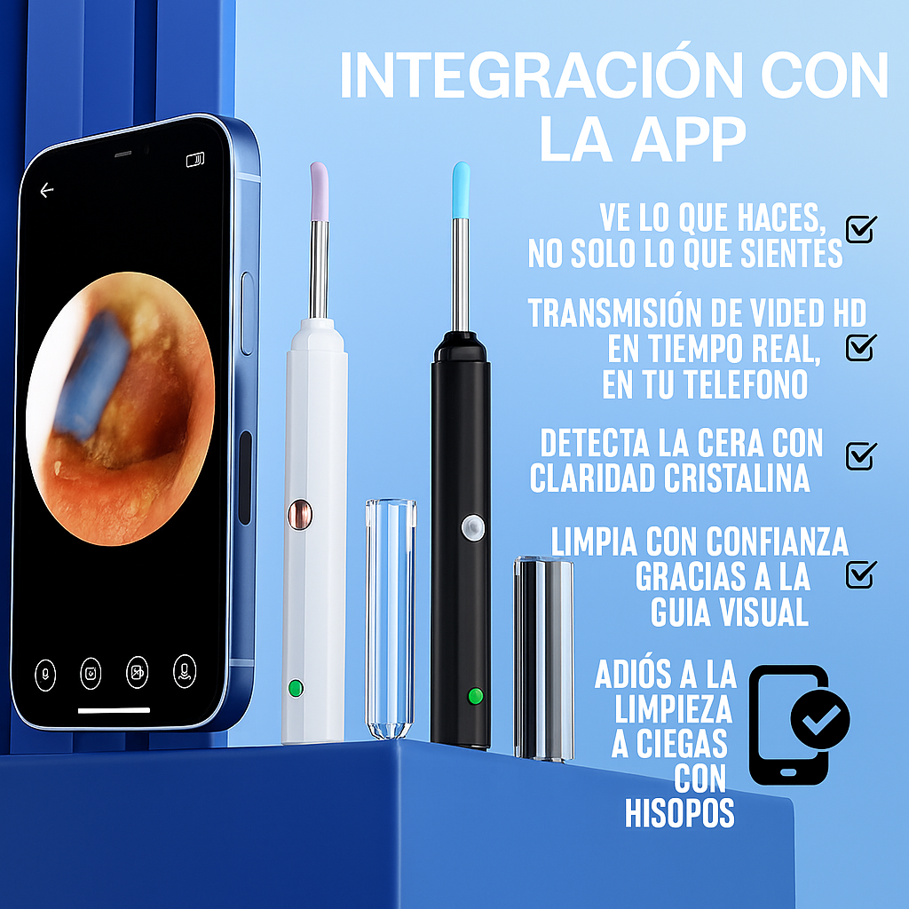 MÁQUINA DE CUIDADO DE OÍDOS SEGURA CON ESTÁNDARES INTERNACIONALES