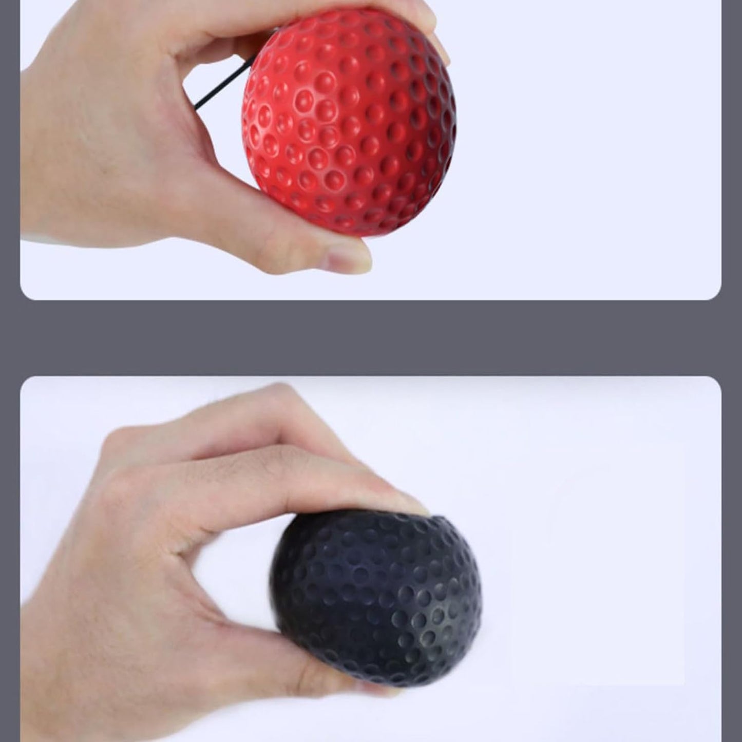 Pelota de reflejos para la cabeza, entrenamiento físico y alivio del estrés en casa GD 116