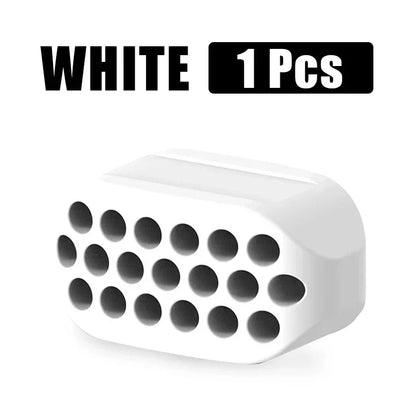 DISPOSITIVO DE ENTRENAMIENTO MANDIBULAR DE SILICONA PARA DEFINIR EL ROSTRO