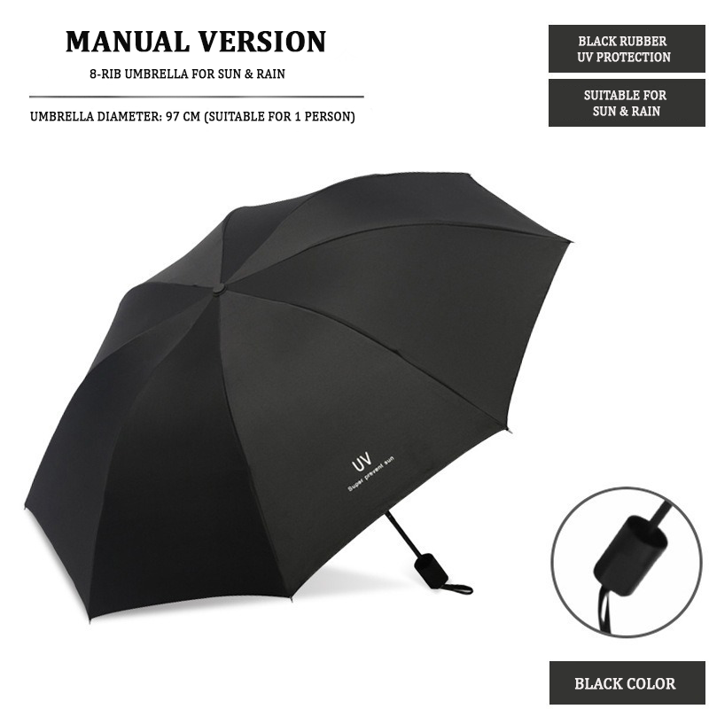 PARAGUAS CONTRA RAYOS UV CONVENIENTE. REFLECTANTE NOCTURNO