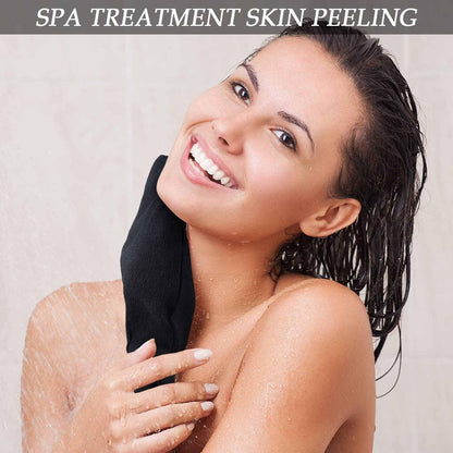 GUANTE DE BAÑO DE VISCOSA SUAVE 150D HIPOALERGÉNICO