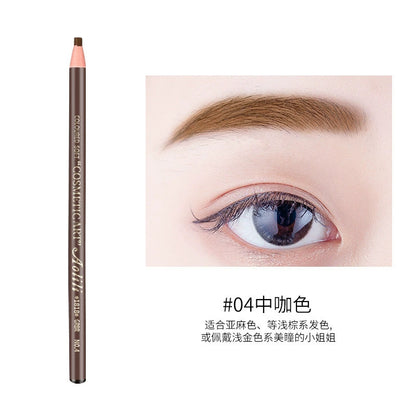 LÁPIZ DE CEJAS 4D IMPERMEABLE Y NATURAL