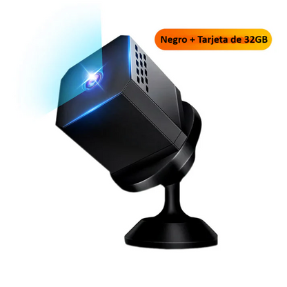 MINI CÁMARA DE SEGURIDAD INTELIGENTE HD CON VISIÓN NOCTURNA