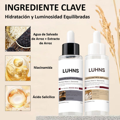 Sérum de Arroz Negro – Exfoliante e Iluminador para el Rostro LD120
