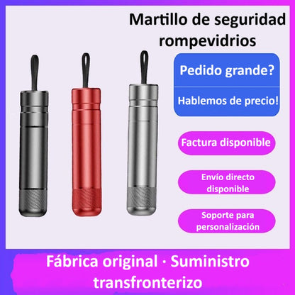 🎁VENTA FLASH 70% DE DESCUENTO🎁 Herramienta de Emergencia 2 en 1 – Rompevidrios y Cortacinturón
