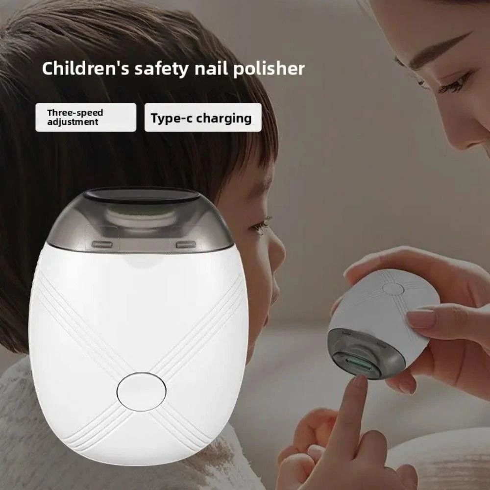 CORTAUÑAS ELÉCTRICO PARA BEBÉ SEGURO Y RECARGABLE