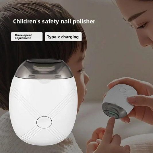 CORTAUÑAS ELÉCTRICO PARA BEBÉ SEGURO Y RECARGABLE