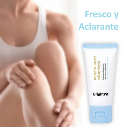 BrightPit – Crema blanqueadora y desodorante, suaviza y elimina el olor LD119