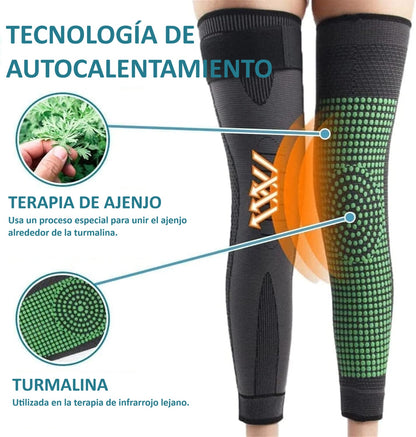 Rodillera autocalentable de artemisa – mantiene el calor y protege las articulaciones SK110