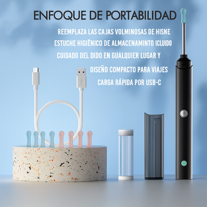 MÁQUINA DE CUIDADO DE OÍDOS SEGURA CON ESTÁNDARES INTERNACIONALES