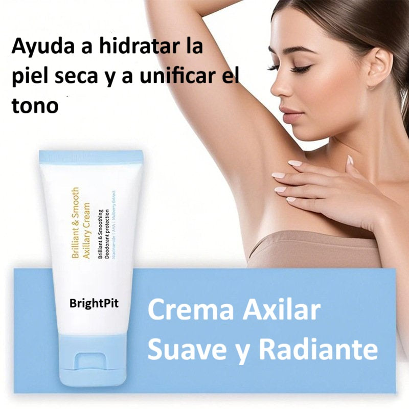 BrightPit – Crema blanqueadora y desodorante, suaviza y elimina el olor LD119