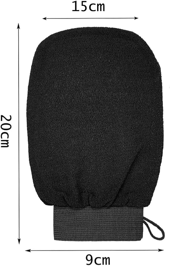 GUANTE DE BAÑO DE VISCOSA SUAVE 150D HIPOALERGÉNICO