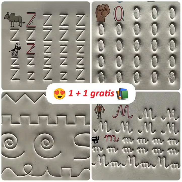 CUADERNOS REUTILIZABLES CON SURCOS Y TINTA MÁGICA EN IDIOMA RUMANO