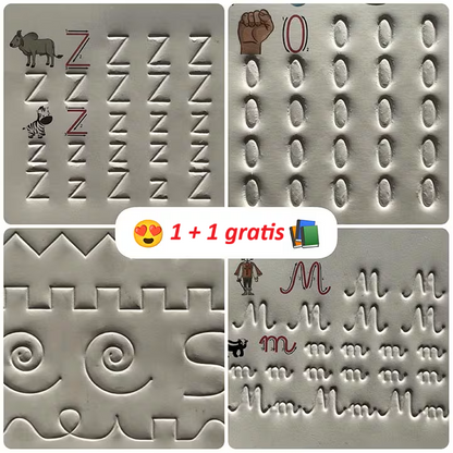 CUADERNOS REUTILIZABLES CON SURCOS Y TINTA MÁGICA EN IDIOMA RUMANO