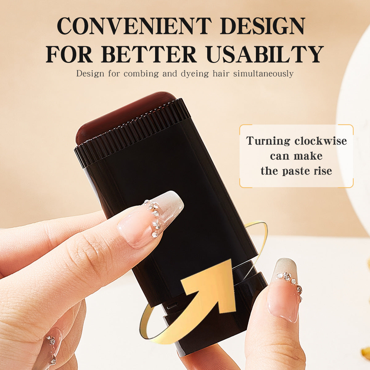 PEINE MÁGICO PARA TEÑIR EL CABELLO – PEINA Y COLOREA AL INSTANTE