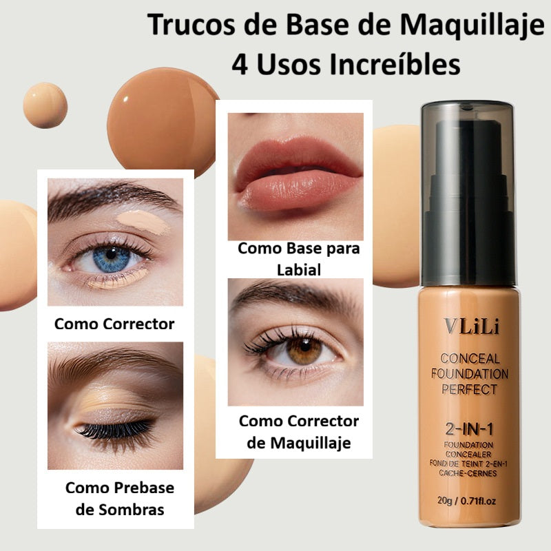 PerfectStay – Base líquida de larga duración, resistente al agua, con cobertura total de imperfecciones LD118