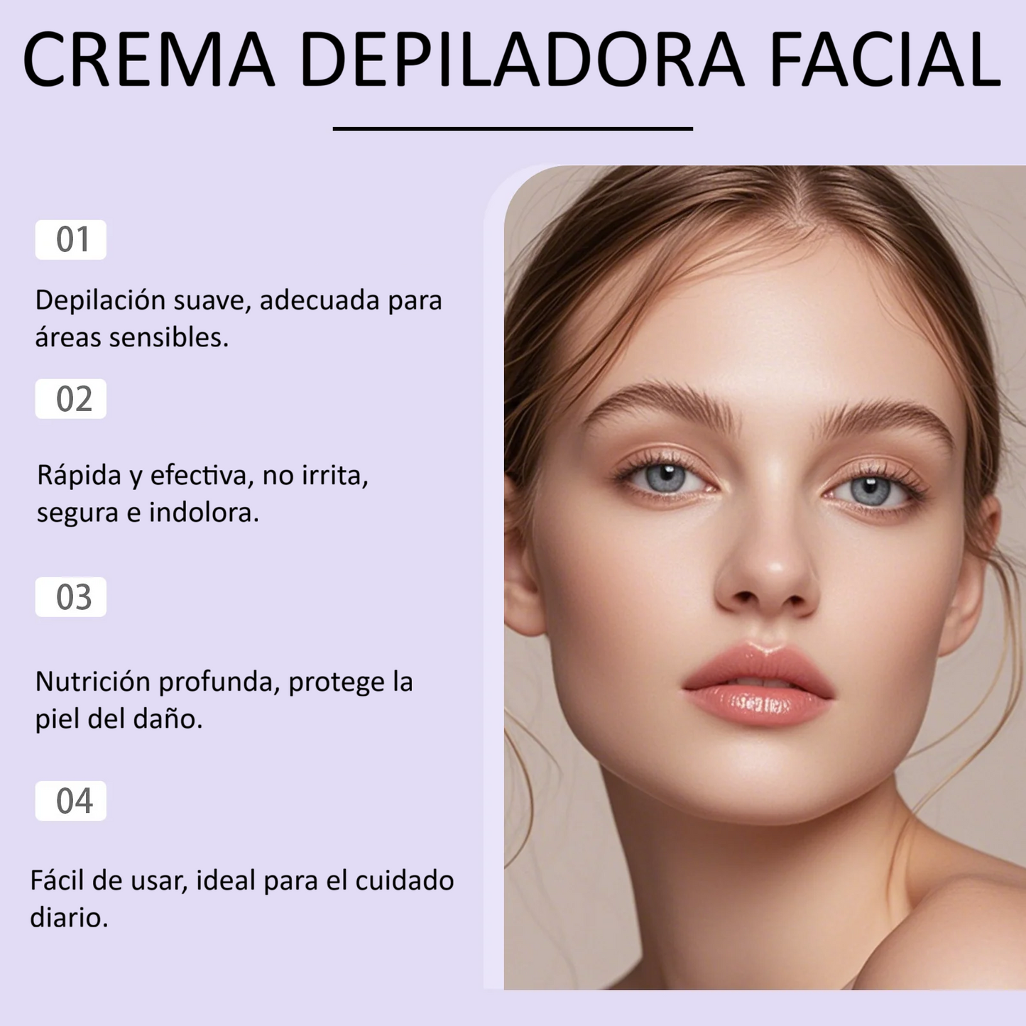 CREMA DEPILATORIA FACIAL HOYGI – LA TENDENCIA DE BELLEZA PARA MAYORES DE 45 AÑOS