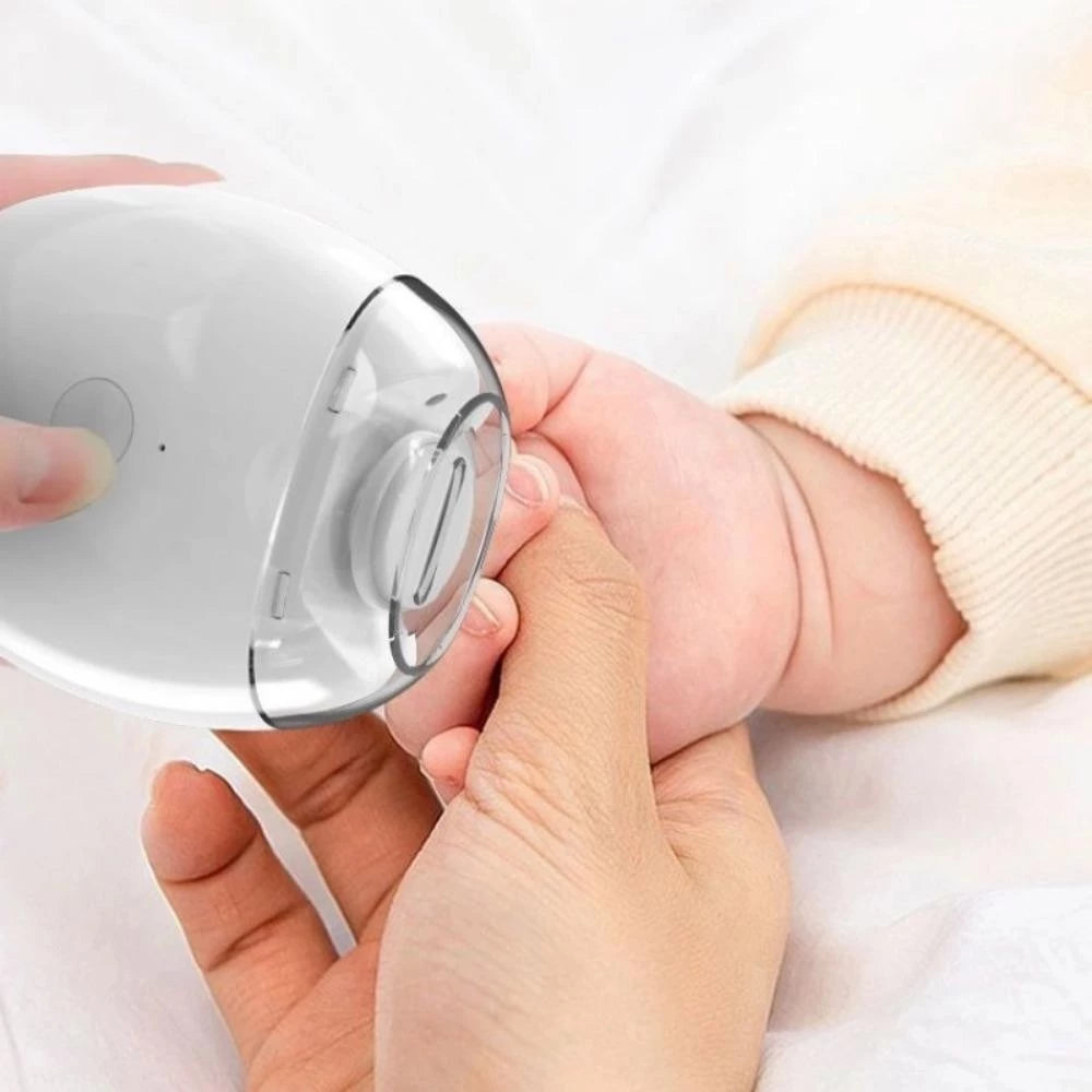 CORTAUÑAS ELÉCTRICO PARA BEBÉ SEGURO Y RECARGABLE