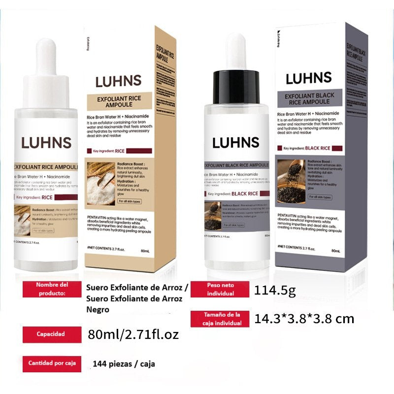Sérum de Arroz Negro – Exfoliante e Iluminador para el Rostro LD120