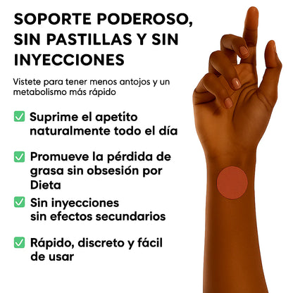 PARCHES GLP-1 QUEMA GRASA – REAFIRMA LA PIEL – ILUMINA