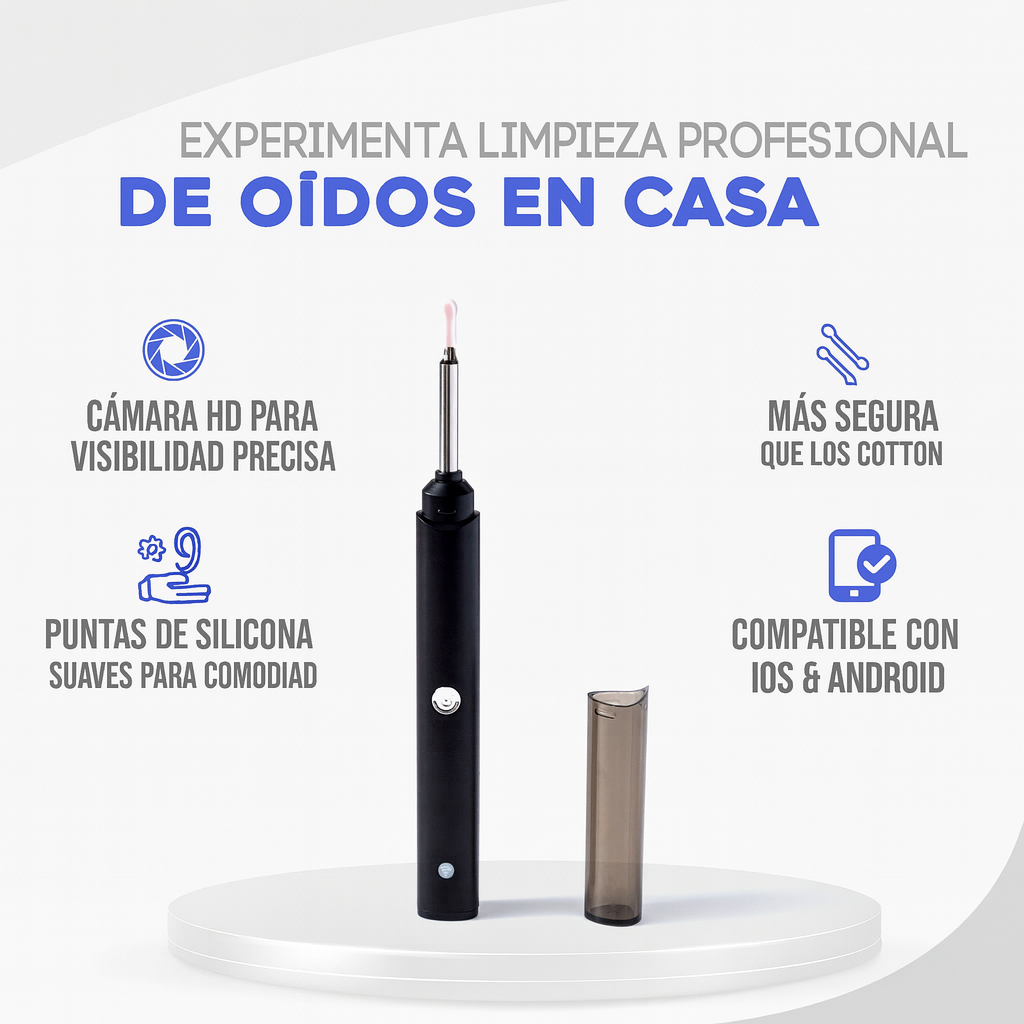 MÁQUINA DE CUIDADO DE OÍDOS SEGURA CON ESTÁNDARES INTERNACIONALES