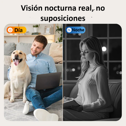 MINI CÁMARA DE SEGURIDAD INTELIGENTE HD CON VISIÓN NOCTURNA
