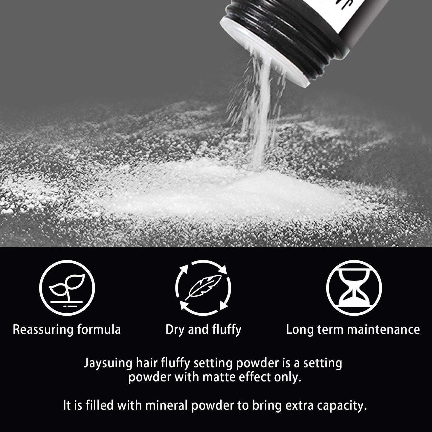 POLVO PARA PEINAR SIN LAVADO