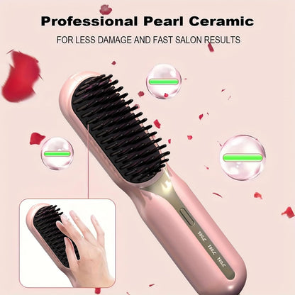 SMOOTH&STYLE – CEPILLO 2 EN 1: ALISA Y PEINA CON PERFECCIÓN.