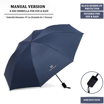 PARAGUAS CONTRA RAYOS UV CONVENIENTE. REFLECTANTE NOCTURNO