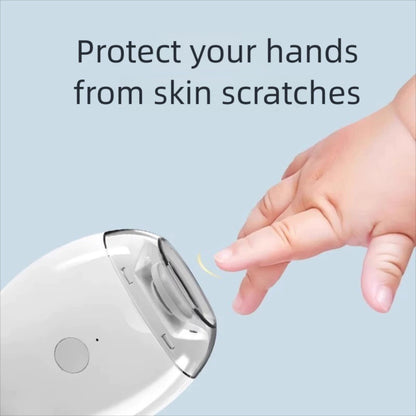 CORTAUÑAS ELÉCTRICO PARA BEBÉ SEGURO Y RECARGABLE