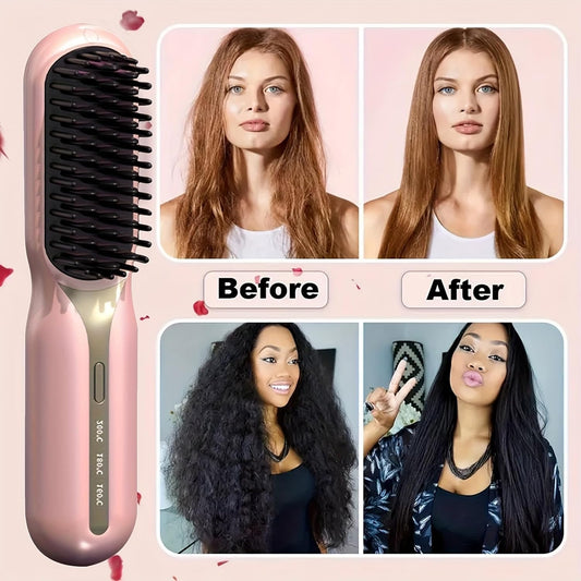 SMOOTH&STYLE – CEPILLO 2 EN 1: ALISA Y PEINA CON PERFECCIÓN.