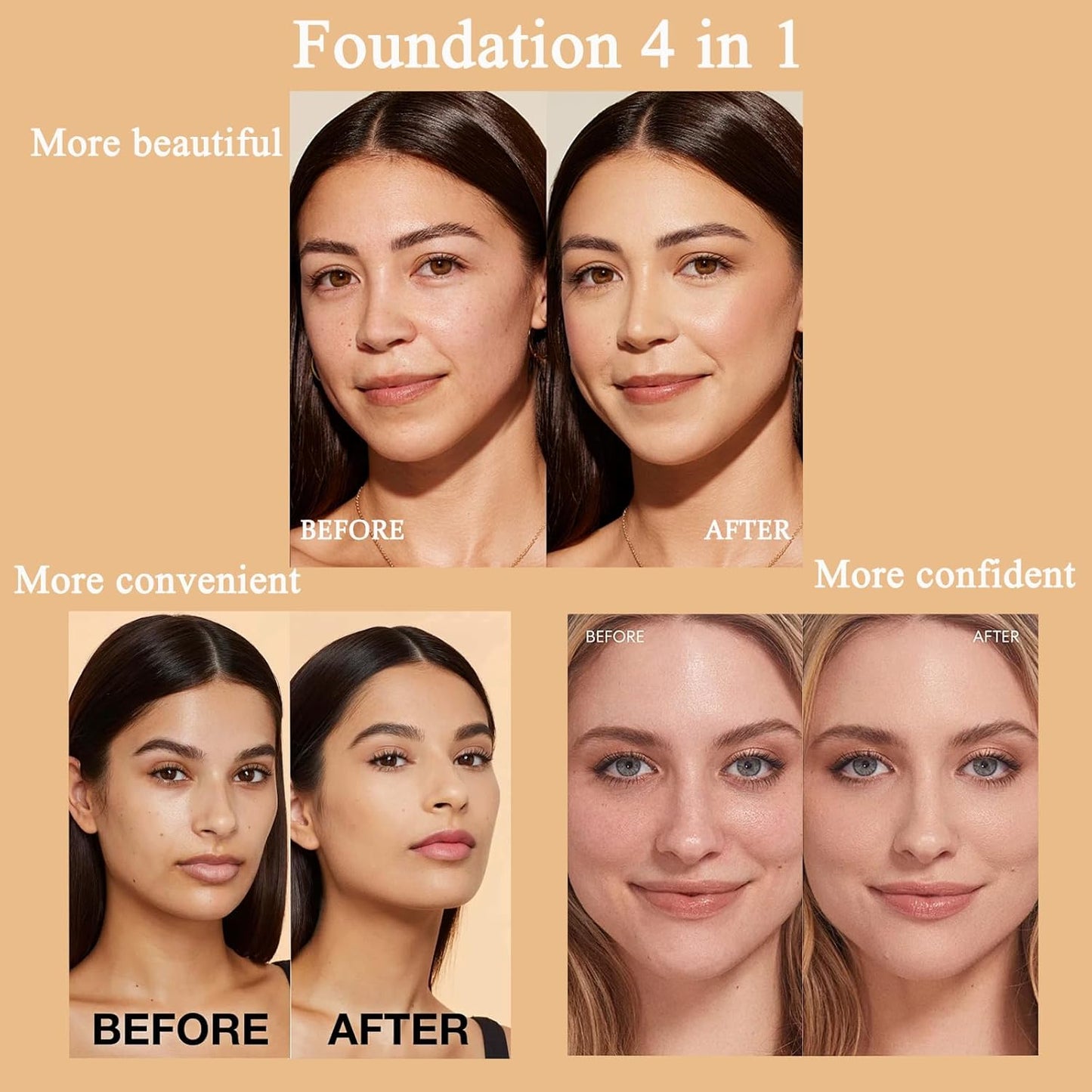 BASE DE MAQUILLAJE BIOLÓGICA LEGACARE 4 EN 1 CUBRE IMPERFECCIONES