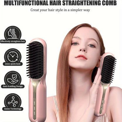 SMOOTH&STYLE – CEPILLO 2 EN 1: ALISA Y PEINA CON PERFECCIÓN.