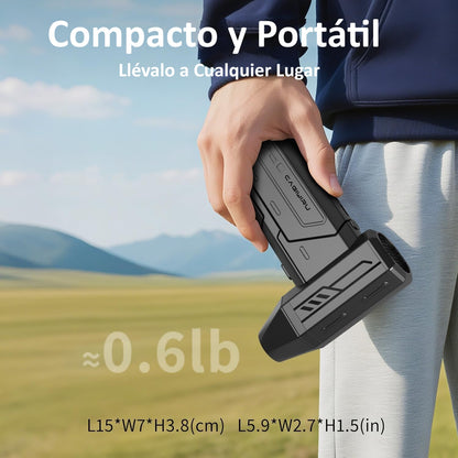 Soplador de Aire Comprimido 130000RPM – Inalámbrico, de 3 Velocidades, Motor sin Escobillas con Luz LED