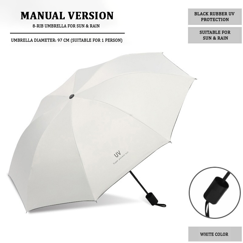 PARAGUAS CONTRA RAYOS UV CONVENIENTE. REFLECTANTE NOCTURNO