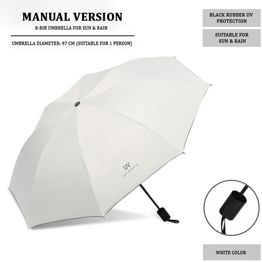 PARAGUAS CONTRA RAYOS UV CONVENIENTE. REFLECTANTE NOCTURNO