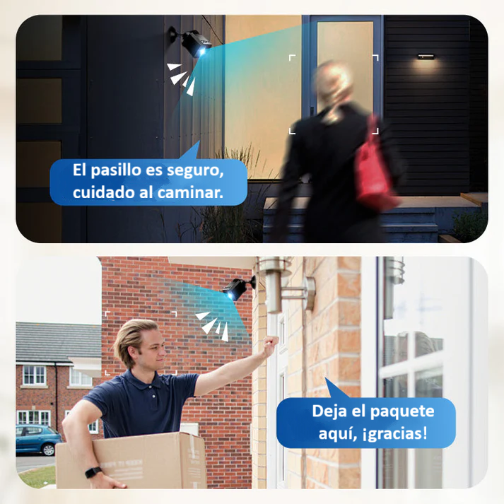 MINI CÁMARA DE SEGURIDAD INTELIGENTE HD CON VISIÓN NOCTURNA