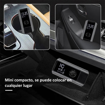 Inflador Eléctrico Portátil Inteligente Sin Cable