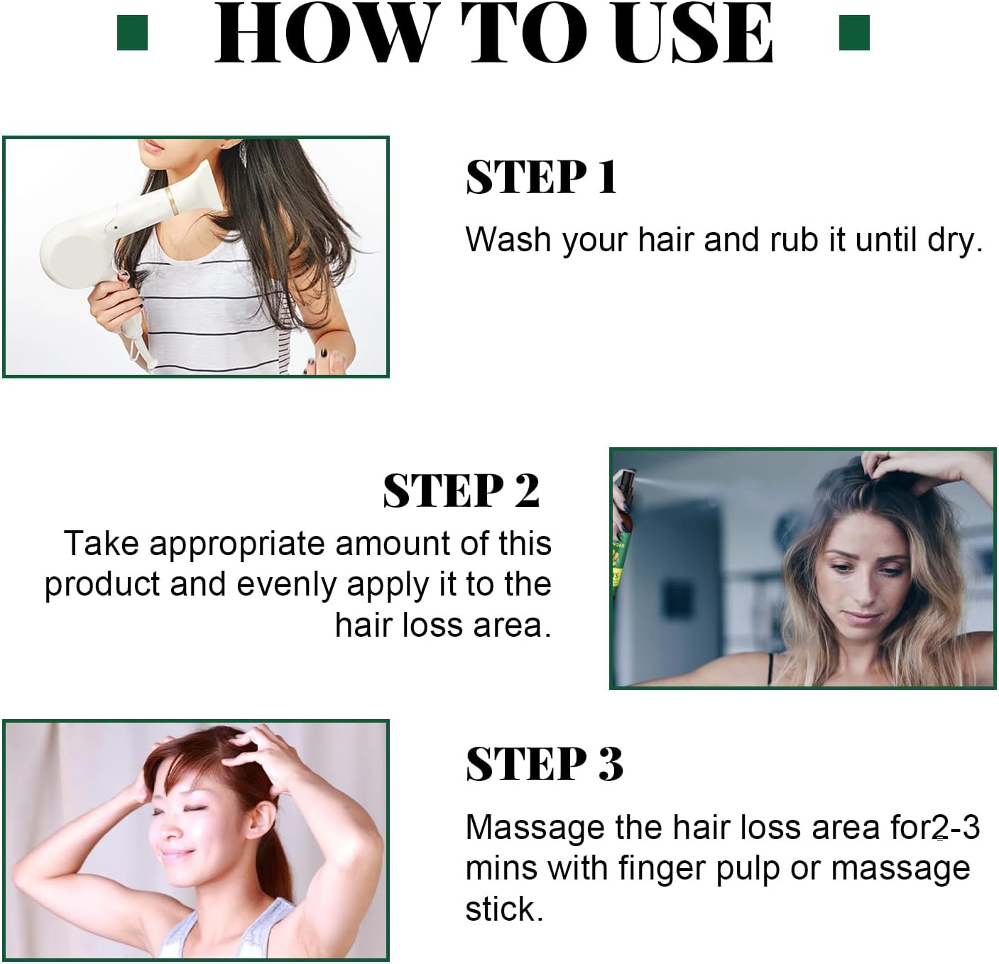 SPRAY DE JENGIBRE EELHOE – HIDRATA, ESTIMULA EL CRECIMIENTO Y PREVIENE LA CAÍDA DEL CABELLO