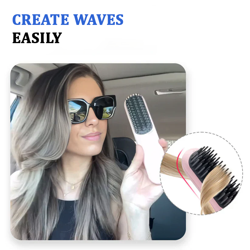 SMOOTH&STYLE – CEPILLO 2 EN 1: ALISA Y PEINA CON PERFECCIÓN.