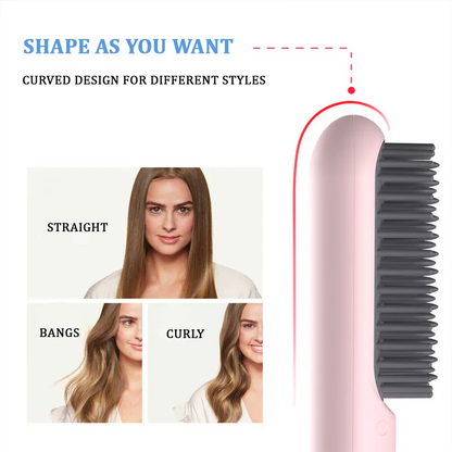 SMOOTH&STYLE – CEPILLO 2 EN 1: ALISA Y PEINA CON PERFECCIÓN.