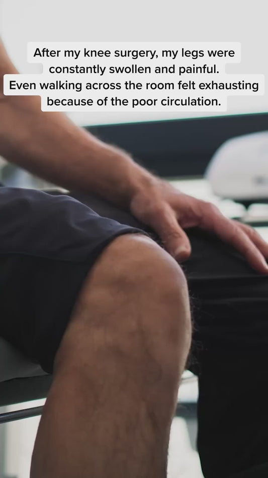 Masajeador térmico para rodillas que alivia el dolor y ayuda a recuperar la movilidad