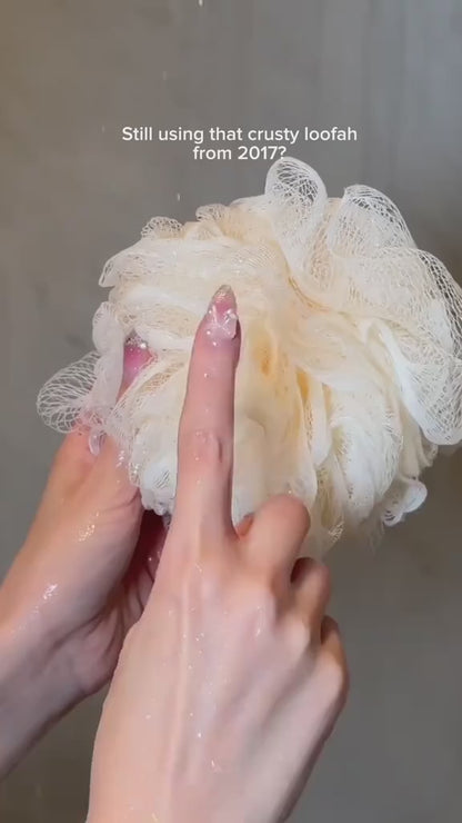 GUANTE DE BAÑO DE VISCOSA SUAVE 150D HIPOALERGÉNICO