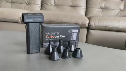 Soplador de Aire Comprimido 130000RPM – Inalámbrico, de 3 Velocidades, Motor sin Escobillas con Luz LED